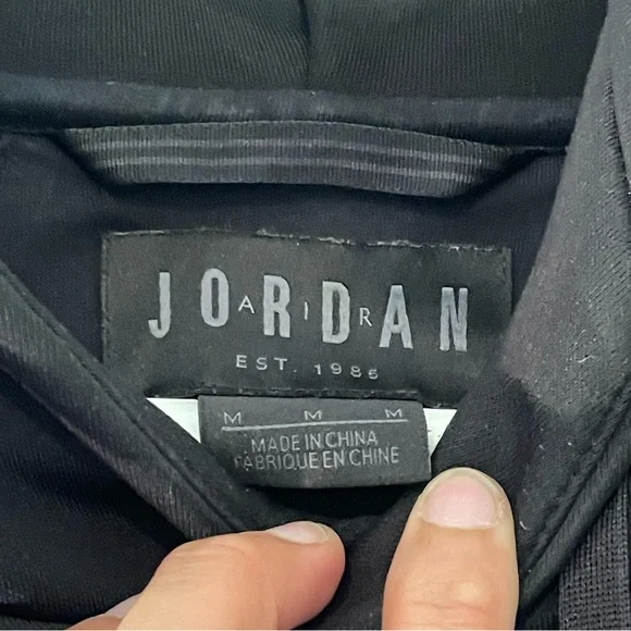 Jordan Men's Black Oregon Hoodie